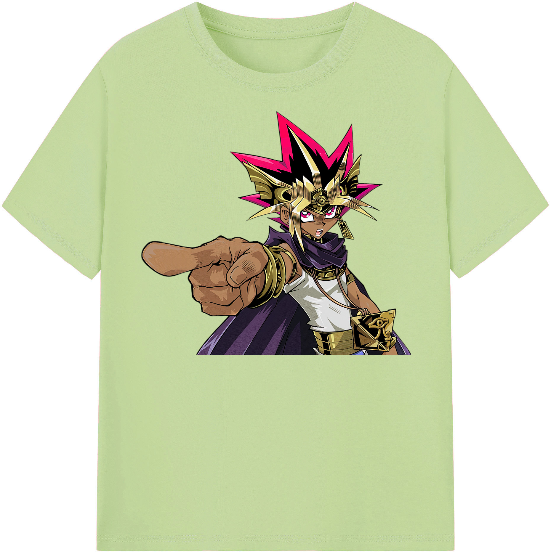 （画像用） 遊☆戯☆王 Yu-Gi-Oh! 綿100％半袖Tシャツ（フロントプリント）